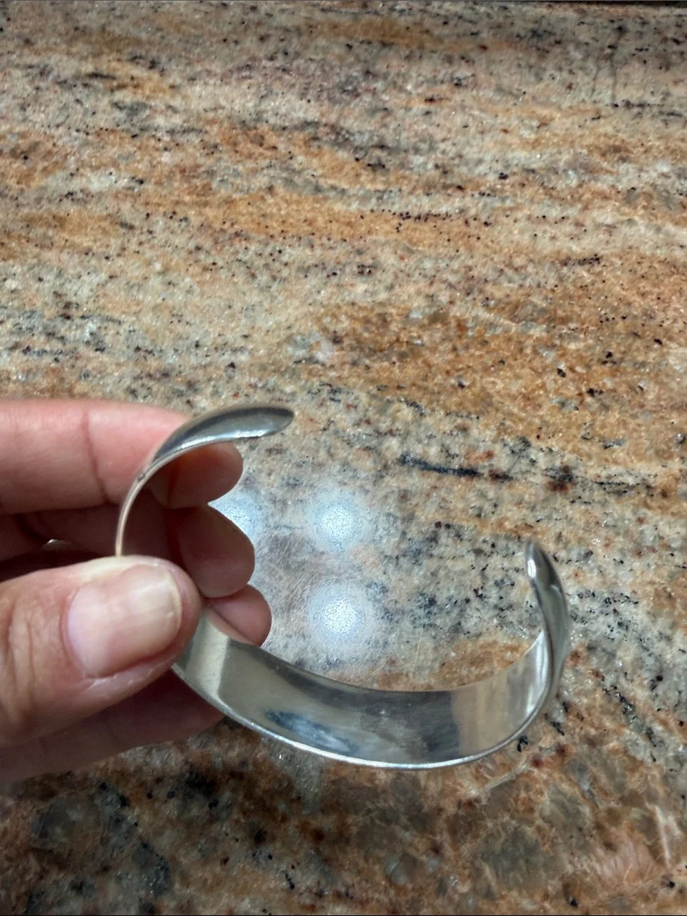 Sterling silver cuff bracelet 925